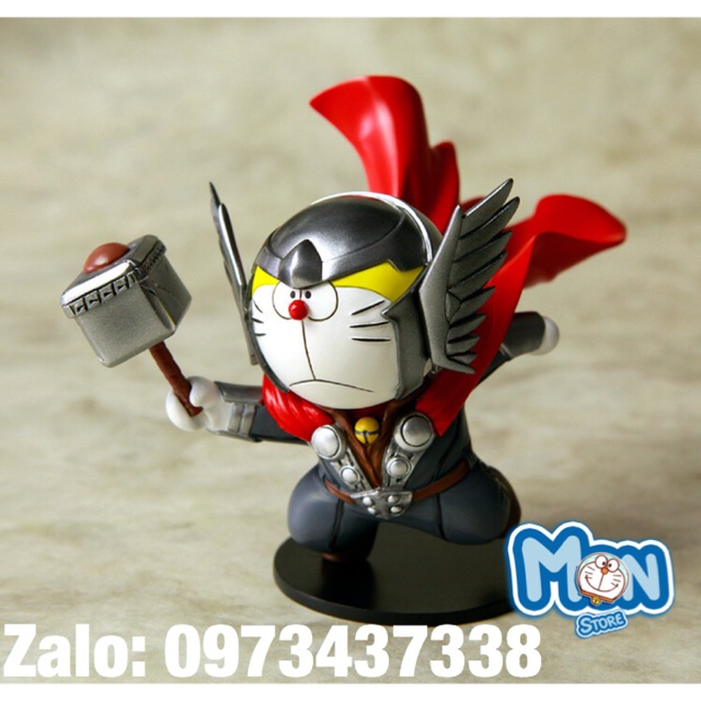 Mô Hinh nhựa PVC Doraemon Avenger Thor