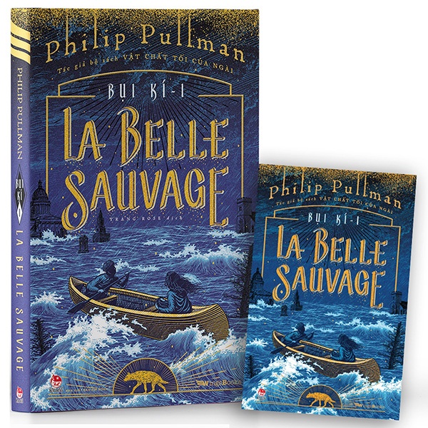 Sách Bụi Kí - Tập 1: La Belle Sauvage - Bản Phổ Thông - Tặng Kèm Postcard