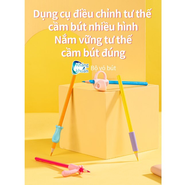 Dụng cụ hỗ trợ cầm nắm bút cho học sinh Deli - 69358 / 69357