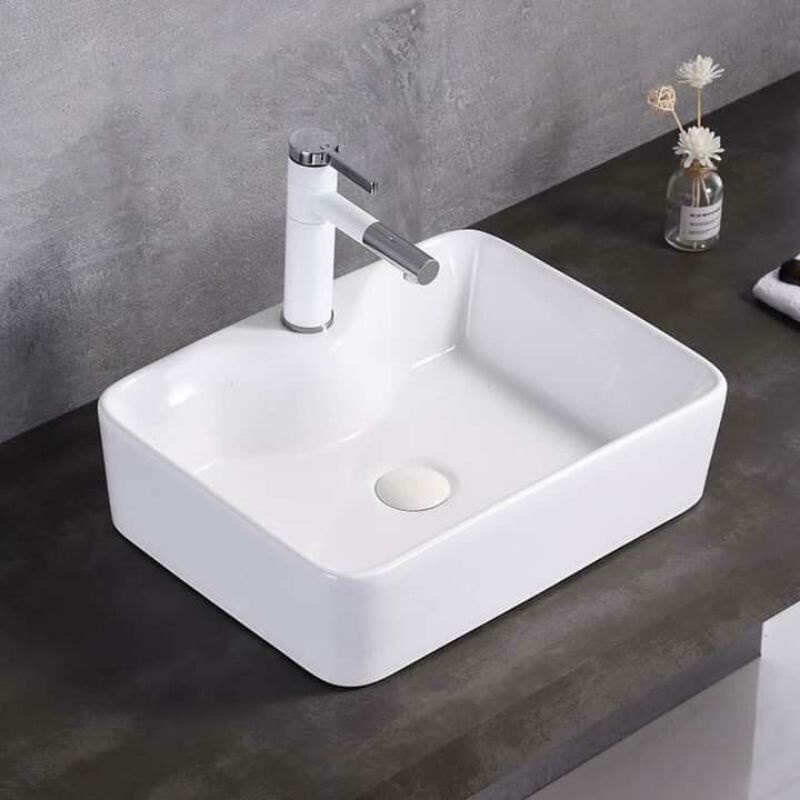 Lavabo sứ chậu rửa mặt đặt bàn