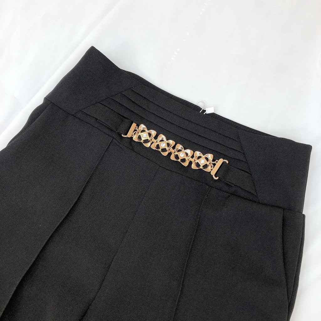 Quần ống loe nữ CRAZYTEEN phong cách thanh lịch, sang trọng(Q0025) | BigBuy360 - bigbuy360.vn