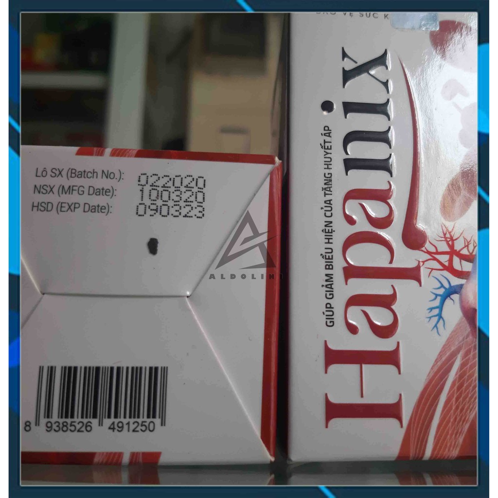 VIÊN UỐNG HAPANIX - Hỗ Trợ ổn Định Huyết Áp Giảm Nguy Cơ Đột Quỵ Thành Phần Tự Nhiên An Toàn - CHÍNH HÃNG HỘP 30 VIÊN | BigBuy360 - bigbuy360.vn