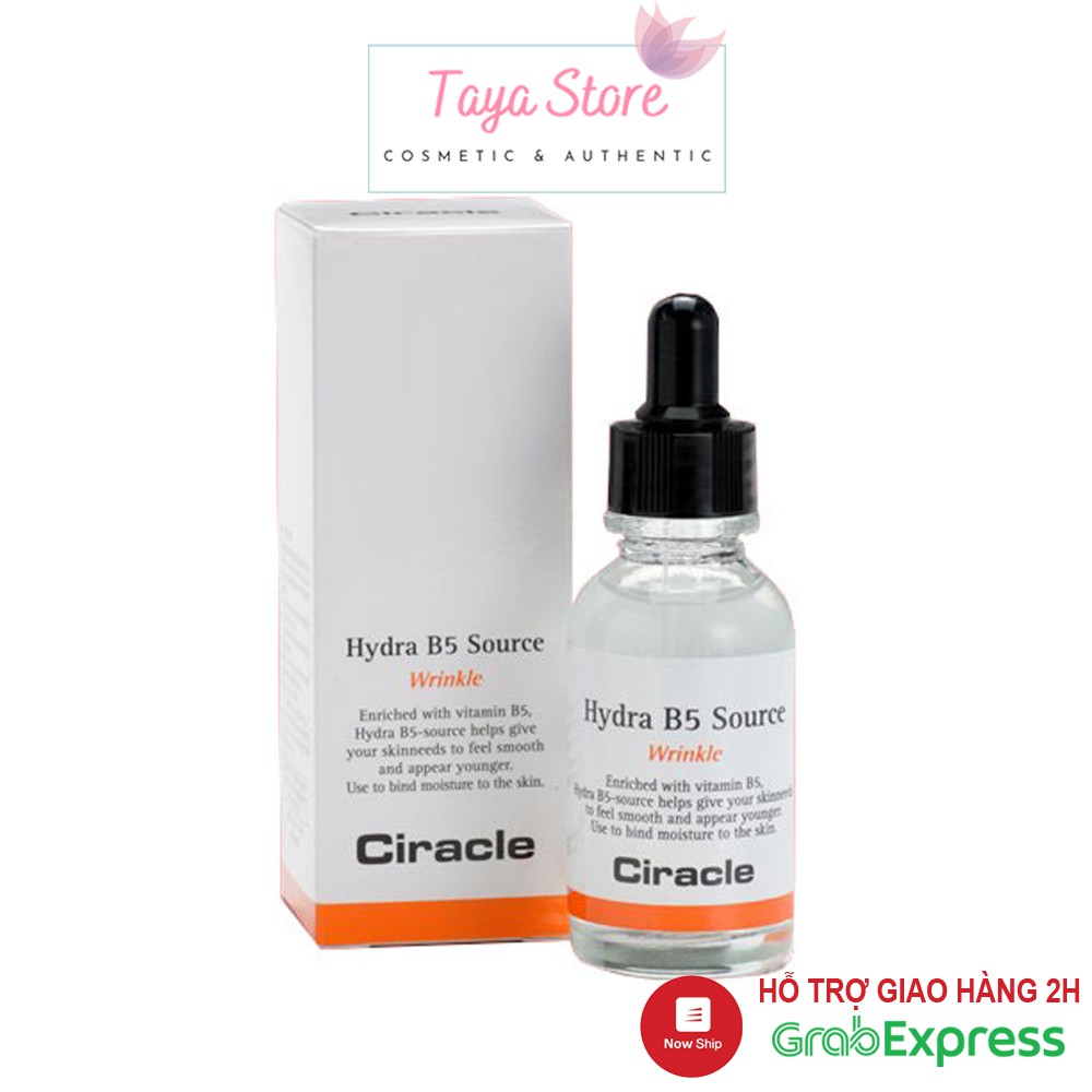 Serum dưỡng ẩm phục hồi da Ciracle Hydra B5 Source Wrinkle Hàn Quốc 30ml