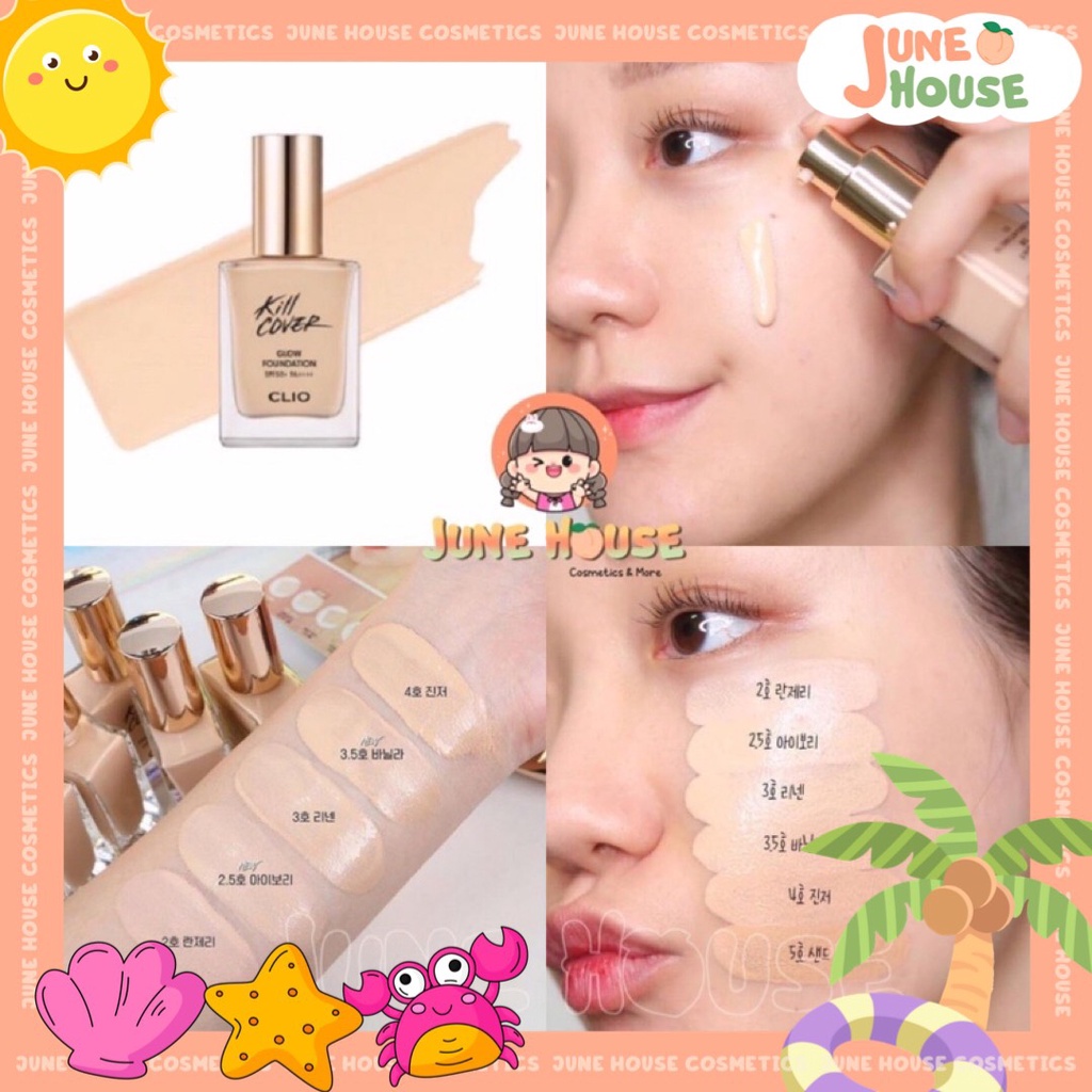 Kem Nền Clio New Matte Foundation