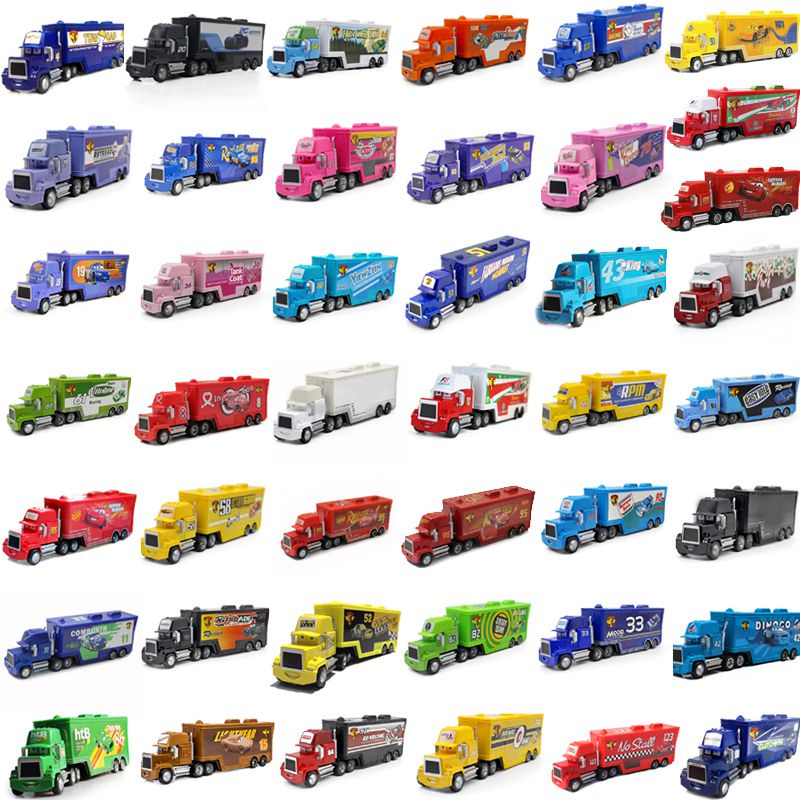 【Ready Stock】Disney Pixar Cars Children'S Toy Car Model Kesun Storm Uncle Mac Alloy Truck