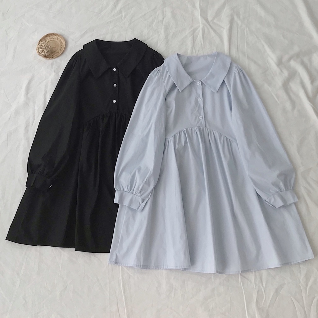 Đầm Babydoll Form Rộng JEM CLOSET Thiết Kế Basic Nhiều Màu Dễ Mix Đồ Đễ Thương QUARK  3407