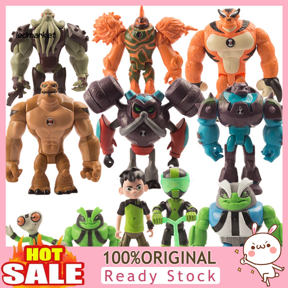 Set 11 Mô Hình Đồ Chơi Nhân Vật Ben 10 Trong Ben 10 Độc Đáo