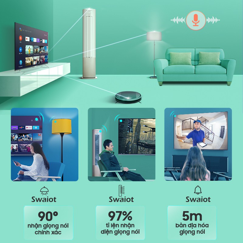 Smart Tivi Coocaa Android 10 50 inch - Model 50S6G Pro Max - Miễn phí lắp đặt