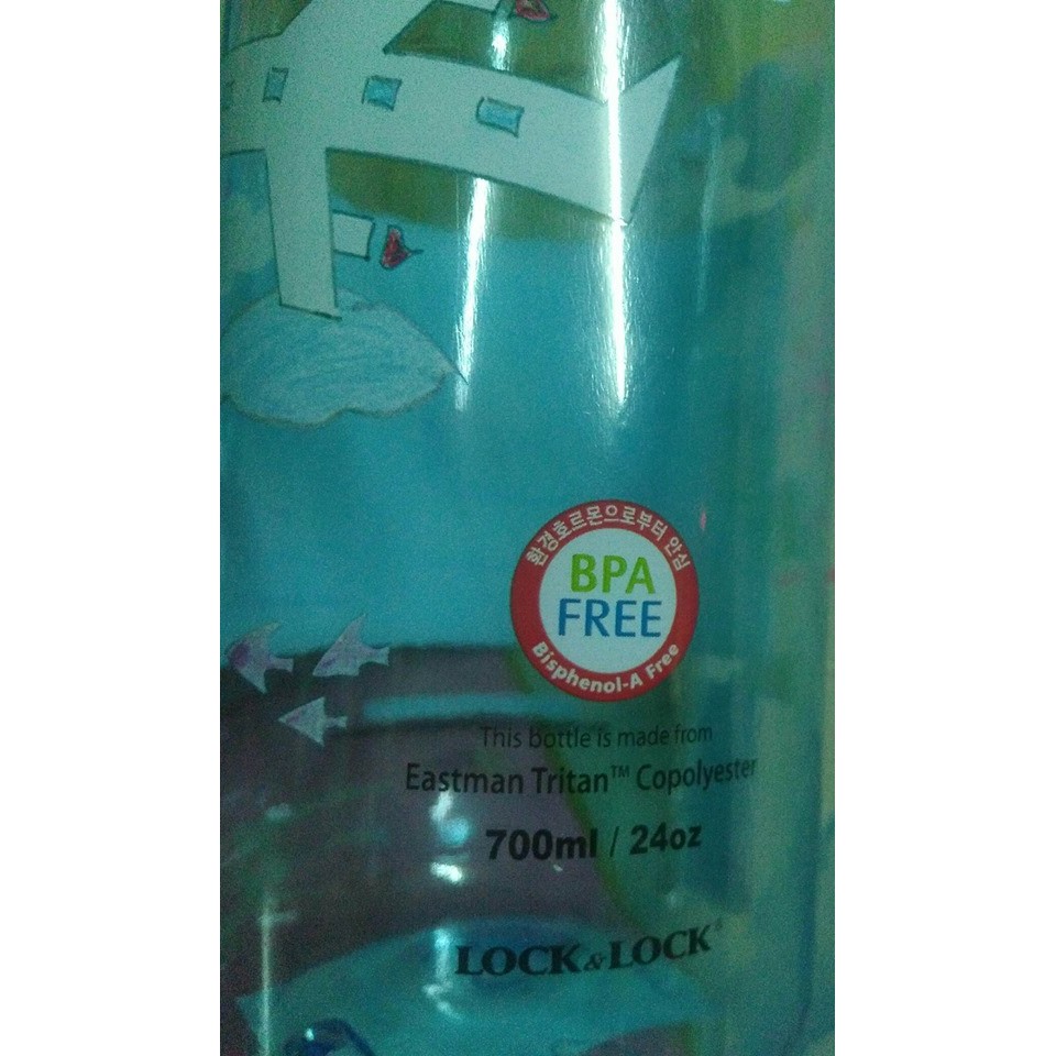 Bình nước nhựa Tritan Lock&amp;Lock Bisfree dung tích 700ml ABF625