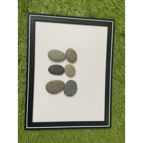 Khung tranh sỏi kèm foam 20.30