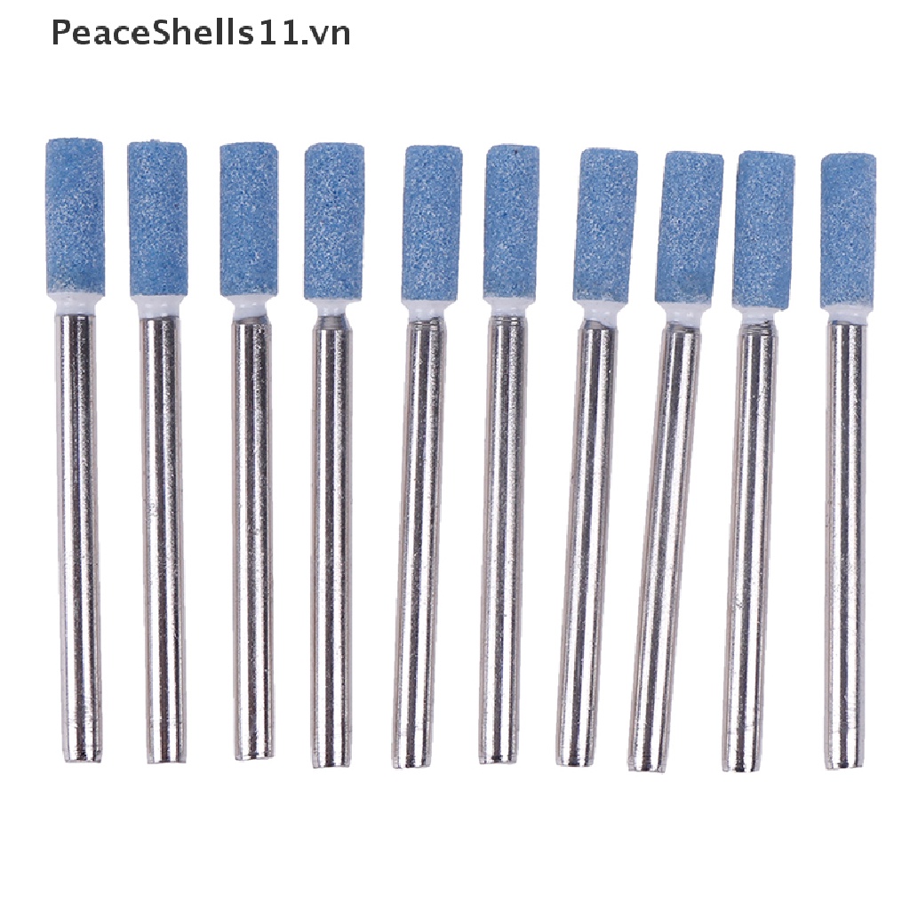 Set 10 đầu mài đa năng 3mm màu xanh dương