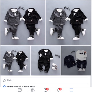 Set bộ vest cho bé