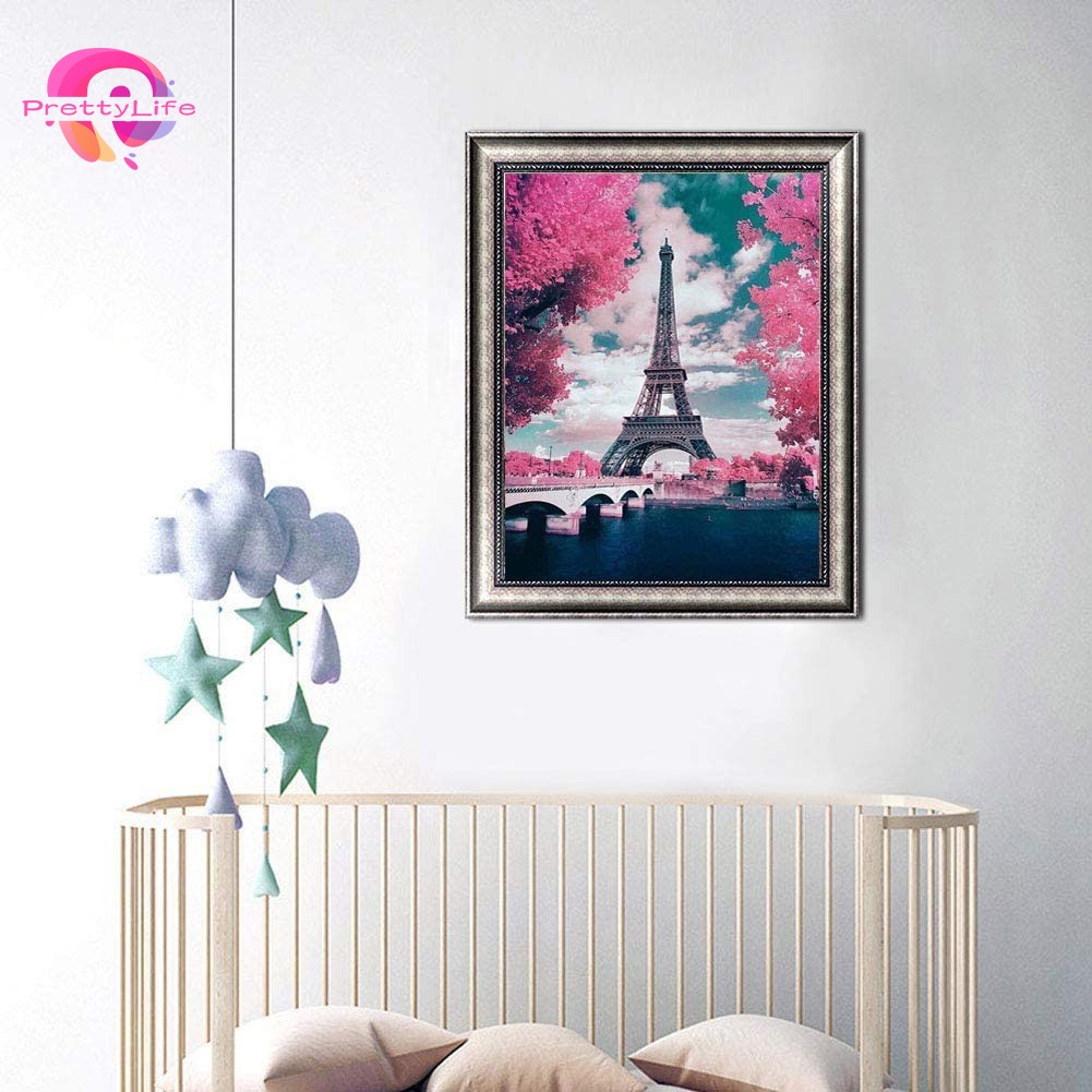 Bộ tranh đính đá 5D họa tiết độc đáo DIY dùng trang trí nhà cửa