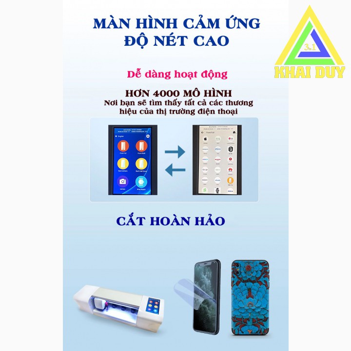 Máy Cắt PPF Cắt PPF Kính Cường Lực Nano Decal Cho Điện Thoại Và Các Thiết Bị Khác-  Phiên Bản Châu Âu- Có Tiếng Việt