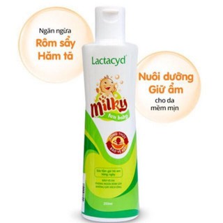 sữa tắm gội lactacyd milky 250ml