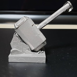 Mô hình 3D kim loại lắp ráp Búa Thor [ Chưa Lắp ]