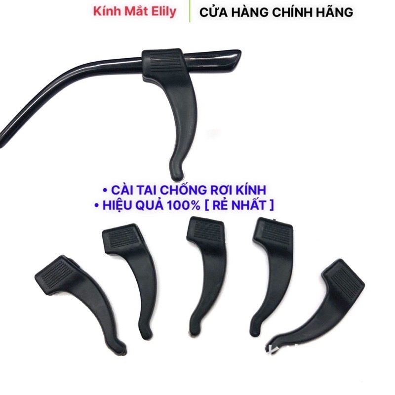 Cài tai silicon chống rơi kính dành cho mọi lứa tuổi và hay chơi thể thao