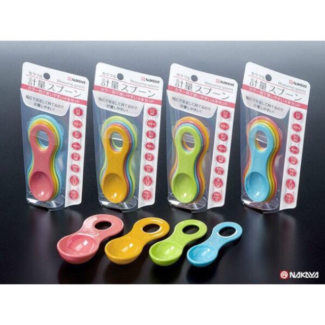 Set 4 muỗng đong Nakaya nhật bản
