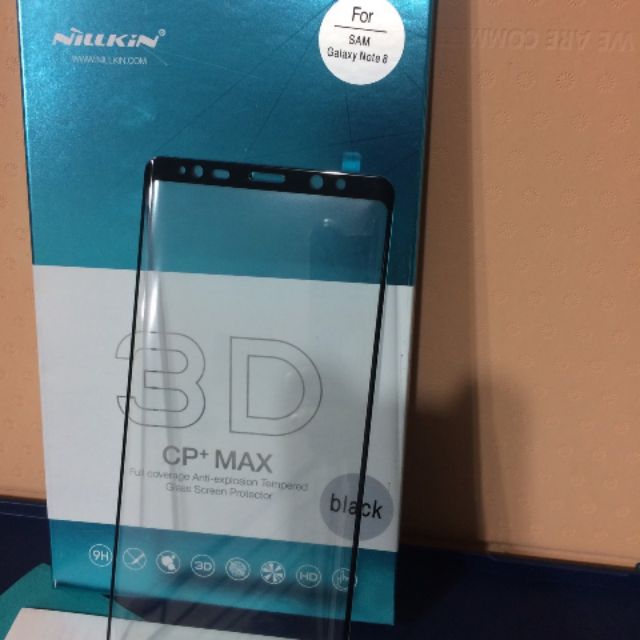 Kính cường lực full màn CP+ hiệu Nillkin cho samsung note 8