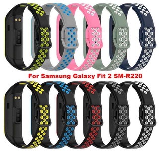 Dây đeo silicon kiểu dáng thể thao dành cho đồng hồ thông minh Samsung Galaxy Fit 2 S