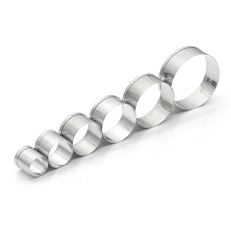 Khuôn Cắt Bánh Hình Tròn Bằng Thép Không Gỉ PAK55