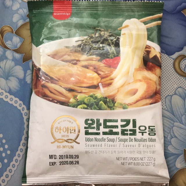 HI MYUN Mì Udon Hàn Quốc Vị Rong Biển 227g