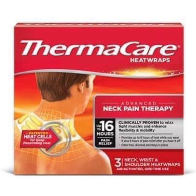 Miếng dán nhiệt vai gáy cổ Thermacare