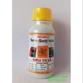 Phân Bón Lá Terra-Sorb Foliar - Siêu To Lá Grow More (100ml)