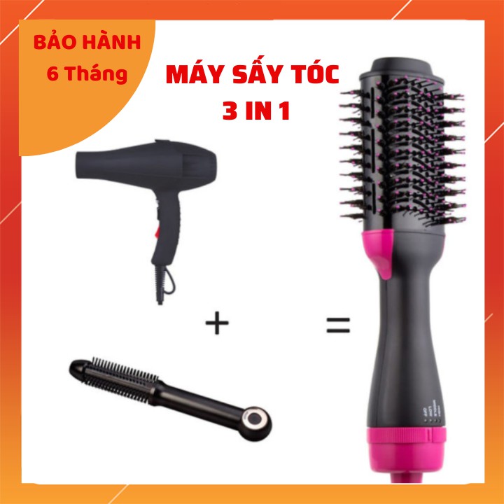 Máy sấy tóc tạo kiểu 3 trong 1 ONE STEP sấy tóc uốn tóc và lượt điện