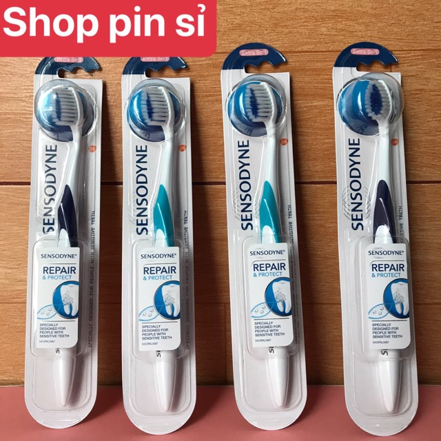 Bàn chải đánh răng cho răng niềng, ê buốt Sensodyne Repair &amp; Protect