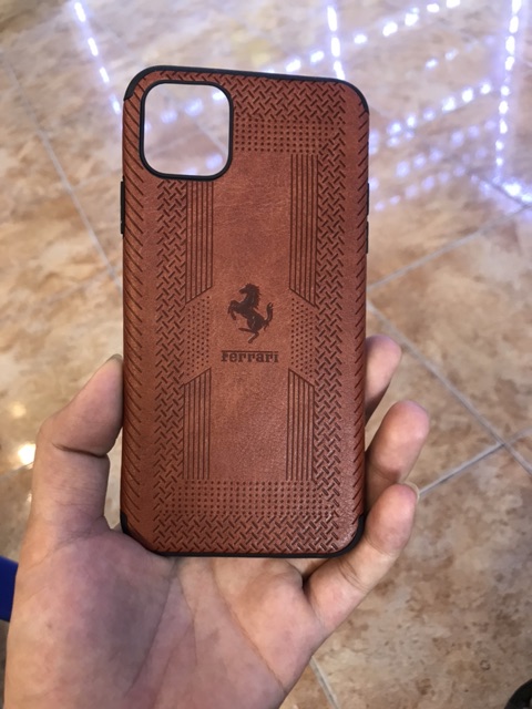 Ốp giả da Ferrari các mã ip 11/11pro/11promax/xsmax/ipx/7p/6p