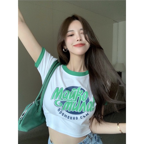 áo croptop xinh - alohashop