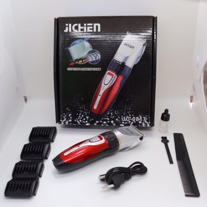 Tông đơ cắt tóc chính hãng Jichen - máy hớt tóc cho bé và cả gia đình chuyên nghiệp