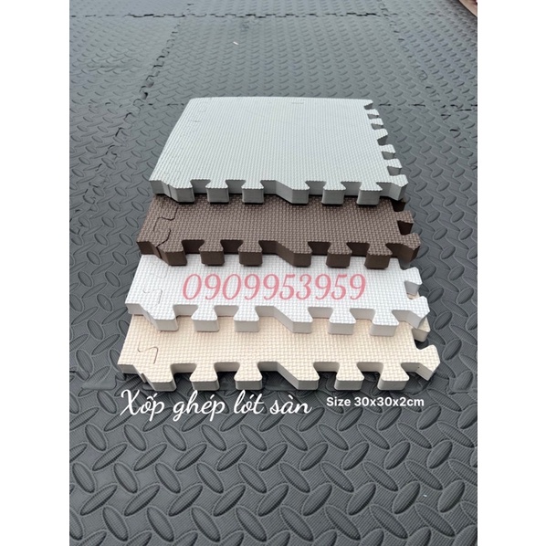 Combo 20 va 30 thảm xốp lót sàn 30×30 dày 2cm