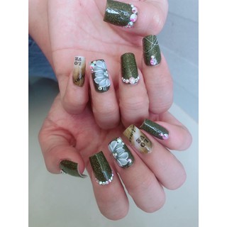 Hoa bột nail ( hoa tay )