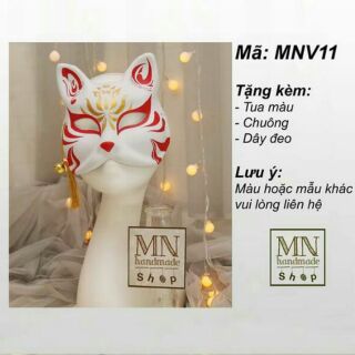 [ẢNH THẬT] Mặt nạ cáo đã vẽ cosplay Halloween