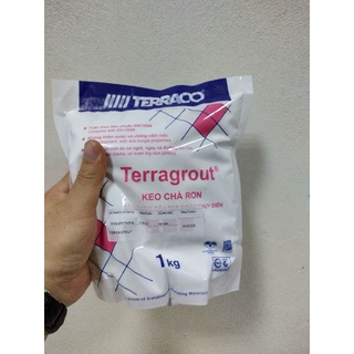 Bột chít mạch gạch đá, keo chà ron miết mạch Terraco -1kg