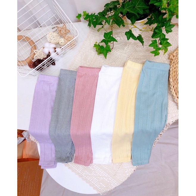 LEGGING THÔNG HƠI XUẤT NHẬT BÉ GÁI NHIỀU MÀU