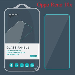 Cường lực Oppo Reno 10x Zoom Edition - Hiệu Gor chất liệu cao cấp độ trong suốt cao, độ cứng 9H (Tặng keo chống hở viền)