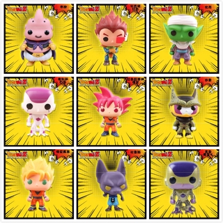 Funko Pop Mô Hình Nhân Vật Trunks Goku Vegeta Buu Trong Phim Hoạt Hình Dragon Ball