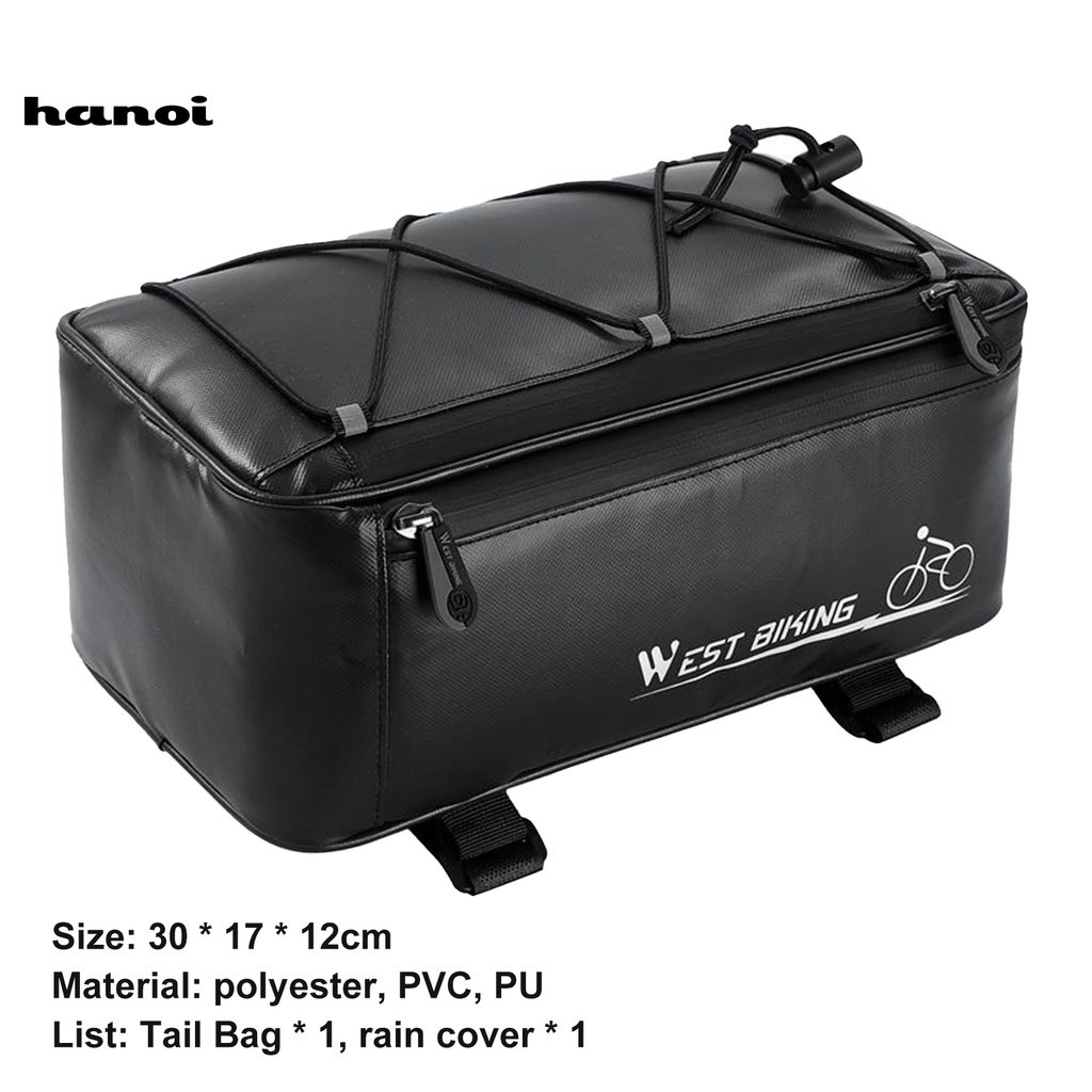 Túi đựng đồ gắn yên sau xe đạp gọn nhẹ tiện dụng