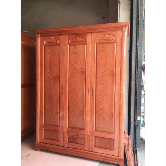 Tủ xoan đào 3 cánh giá chỉ 7 triệu