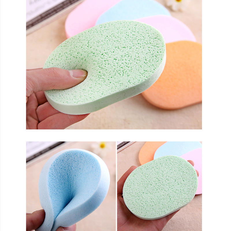 [Hàng mới về] Mút tẩy trang thiết kế hình tròn chất lượng cao
