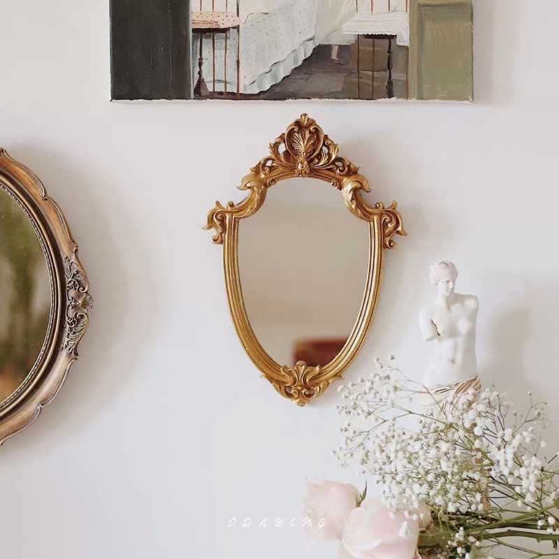 Gương vàng cổ điển phong cách Châu Âu - may.decor