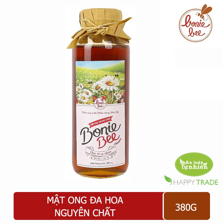 [Mã BMBAU50 giảm 7% đơn 99K] Mật ong hoa cà phê nguyên chất Boniee Bee Classic (380g)