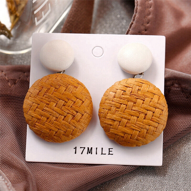 Hoa tai kiểu dáng retro phong cách Bohemian thời trang cho nữ