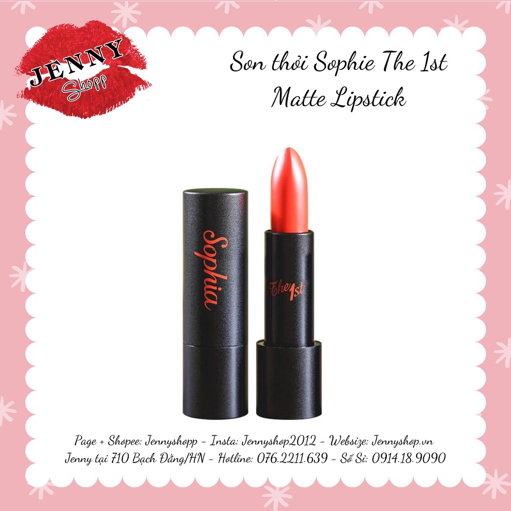 Son Lì Sophia The 1st Ampoule Matte Lipstick