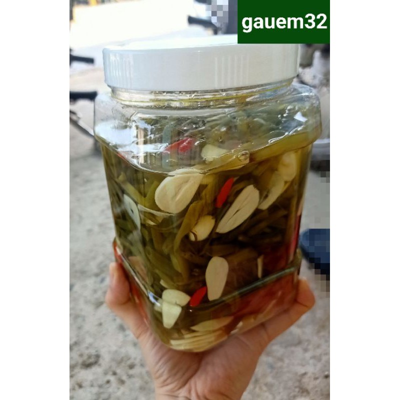 Dưa rau muống ngâm chua ngọt 🍋🌶