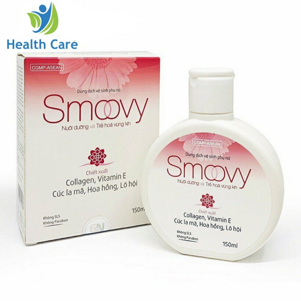 Dung Dịch Vệ Sinh Phụ Nữ Trẻ Hoá Vùng Kín Smoovy