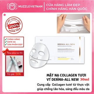 [TẶNG GĂNG TAY] Mặt Nạ VT Collagen Derma-All New Hàn Quốc Mẫu Mới Siêu Hot